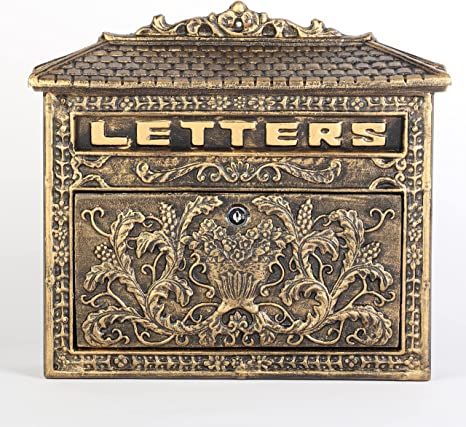 Victorian Mailboxes, Bungalow Remodel, Antique Mailbox, Wall Mount Mailbox, Mounted Mailbox, Key Lock, Vintage Lettering, Floor Finishes, Mail Letters