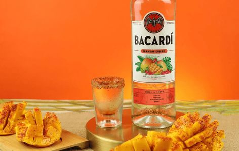 Bacardí launches Mango Chile rum - The Spirits Business Bacardi Mango Chile Drinks, Mango Rum Drinks, Bacardi Drinks, Mango Chile, Mango Chili, Mango Rum, Mango Drinks, Chili Mango, Rum Recipes