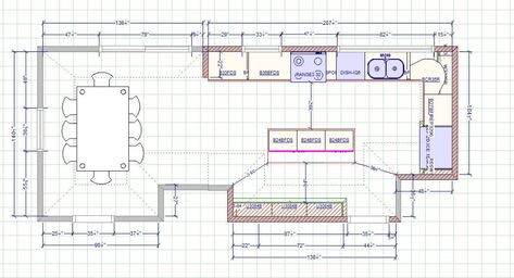 Narrow Kitchen Counter, Kitchen Dimensions With Island, Long Narrow Kitchen Island, Narrow Kitchen With Island, Awkward Kitchen Layout Solutions, Long Narrow Island, Narrow Kitchen Island With Seating, Long Narrow Kitchen Layout, Kitchen Without Island