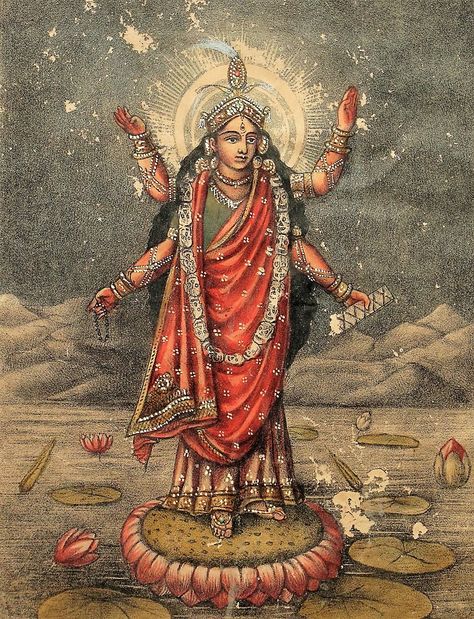 Mahavidyas Goddesses, Tripur Bhairavi, Goddess Bhairavi, Chakras Poster, Kala Bhairava, Kundalini Energy, Yoga Chakra, St Denis, Kundalini Awakening