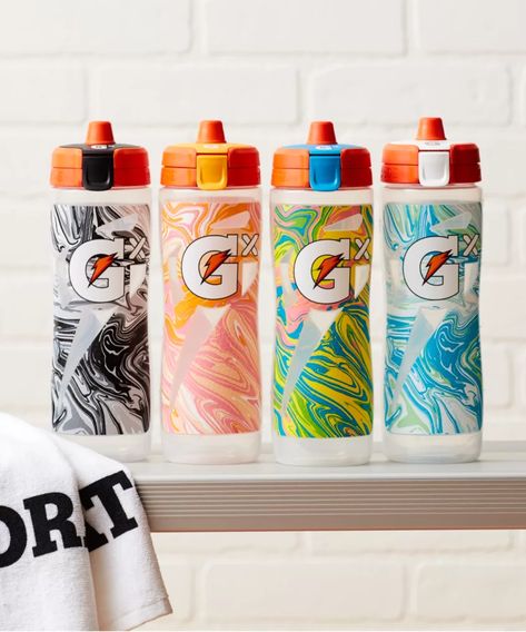 Glitched Frost Gx Limited Edition Bottle (30 oz) | Gatorade Official Site Gatorade Gx Bottle, Gatorade Water Bottle, Gatorade Bottles, Squeeze Water Bottle, Trendy Water Bottles, Summer Camp Activities, Squeeze Bottles, Sport Bottle, Cute Cups