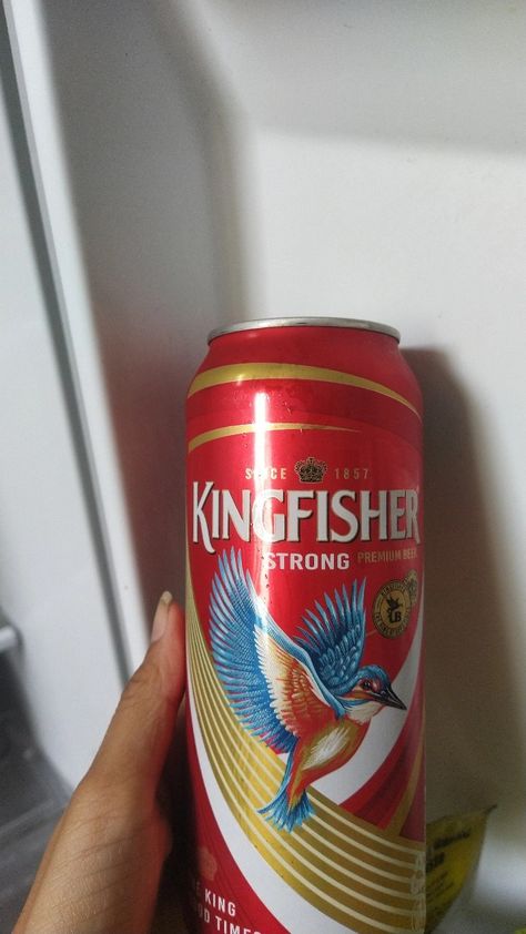 Kingfisher Beer Snapchat Story, Kingfisher Beer Snap, Kingfisher Beer, Couple Cuddle In Bed, Beer Photos, Premium Beer, Clever Captions, Clever Captions For Instagram, Initials Logo Design