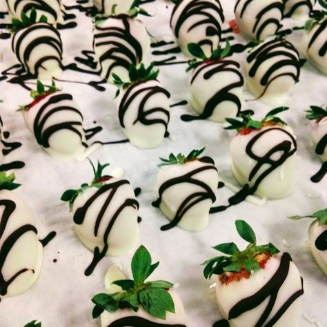 Zebra Stripes...White Chocolate covered Strawberries Zebra Chocolate Covered Strawberries, Zebra Strawberries, Safari Strawberries, White Chocolate Covered Strawberries, White Chocolate Covered, Zebra Stripes, Covered Strawberries, Chocolate Covered Strawberries, Chocolate Covered