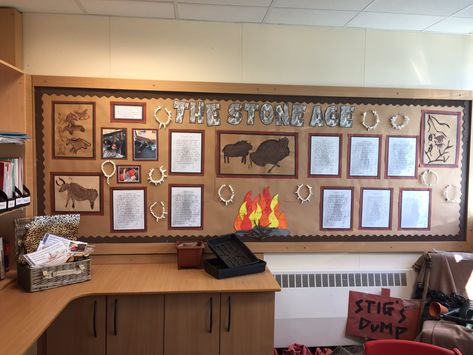 Stone Age Ks2, Stone Age Display, Stone Age Boy, Stone Age Activities, Bronze Age Tools, Primary Classroom Displays, Ancient Britain, History Display, Bronze Age Civilization