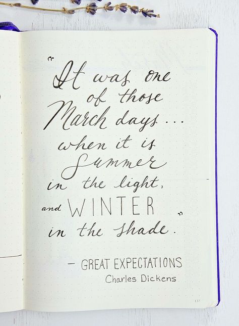 March quote Month Of March Quotes, Great Expectations Quotes, Great Expectations Book, Free Printable Wall Art Quotes, Bullet Journal Simple, Journal March, March Quotes, Bookworm Quotes, Bullet Journal Page