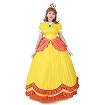 Daisy Costume Diy, Princess Daisy Cosplay, Princess Daisy Costume, Daisy Cosplay, Mario Princess Daisy, Mario Halloween Costumes, Daisy Costume, Princess Peach Costume, Princess Peach Cosplay