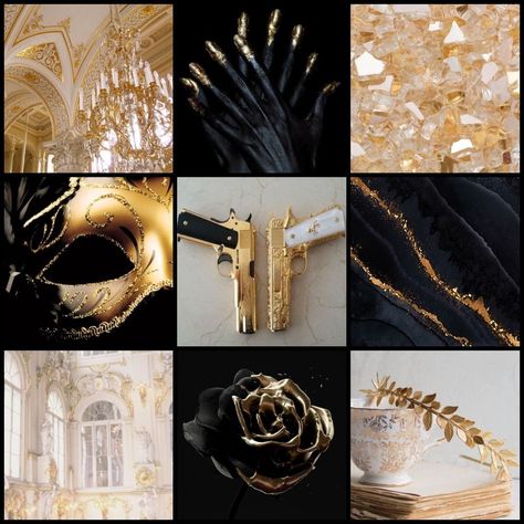 Gold Moodboard, Black And Gold Aesthetic, Adopt Idea, Gold Aesthetic, Mood Board Inspiration, Color Palette Design, Mood Board Design, Aesthetic Collage, Character Aesthetic