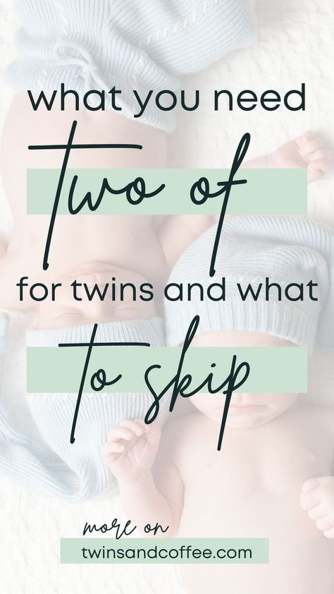 Twin Neccesities, Newborn Twin Essentials, Twin Newborn Necessities, Things You Need For Newborn Twins, Twins Registry Must Haves, Best Twin Products, Twin Registry Must Haves, Twin Baby Wearing, Twin Nursery Set Up