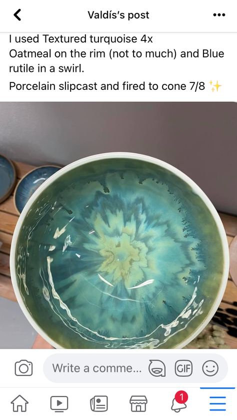 Amaco Combinations, Blue Rutile, Textured Turquoise, Stoneware Glazes, Glazing Ideas, Pottery Projects, Glaze Combinations, Glaze Combos, Pottery Inspo