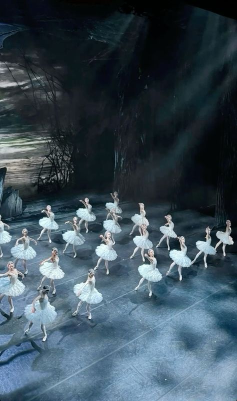 Swan Lake Theater, Swan Lake Performance, The Swan Lake Ballet, Sean Lake Ballet, Ballet Aesthetic Swan Lake, Ballet Christmas Wallpaper, Swan Lake Aesthetic Ballet, Swan Lake Ballet Aesthetic, Odette Aesthetic