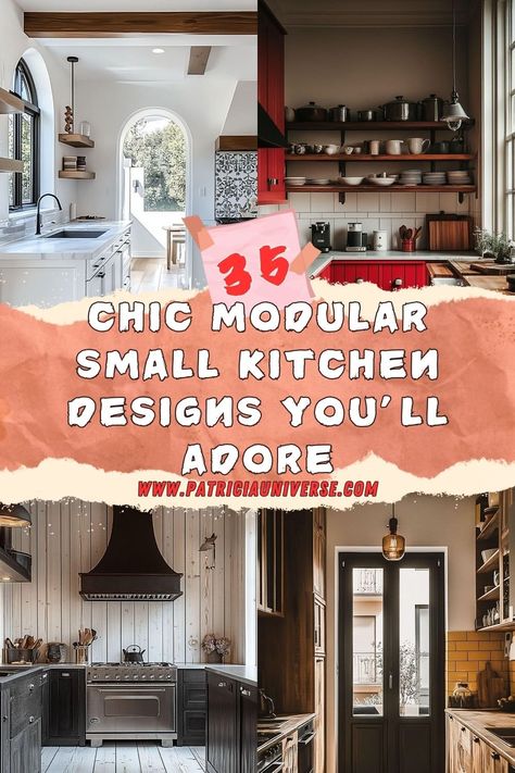 35+ Chic Modular Small Kitchen Designs You’ll Adore Small Modular Kitchen Ideas, Small Kitchen Modular Design, Small Kitchen Ideas Layout, Modular Kitchen Ideas, Small Kitchen Design Apartment, Stylish Small Kitchen, Small Kitchen Designs, Bedroom Makeovers, Kitchen Modular