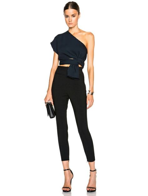 One Shoulder Top Outfit, Holiday Party Outfit Work, Christmas Fashion Outfits, Designer Tops For Women, Tops For Women Casual, One Shoulder Top, Designer Tops, Designer Blouses, One Shoulder Tops