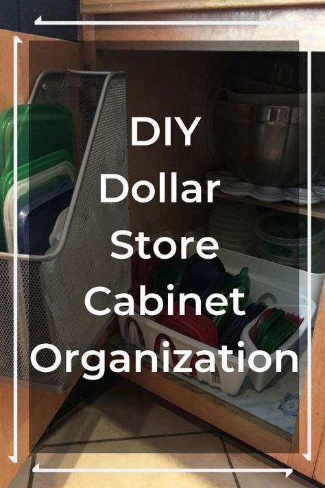 Organization Ideas Dollar Tree, Diy Organization Kitchen, Organization Tupperware, Kitchen Cabinets Organization Ideas, Tupperware Organization, Cupboard Organization, Tupperware Organizing, Kitchen Cupboard Organization, Kitchen Cabinet Organization Ideas