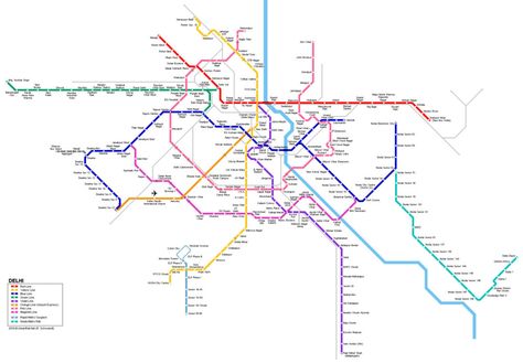 Travelling in and around Delhi in Metro Rail - Divert Living Delhi Metro Map, Delhi Map, Delhi Travel, Delhi Airport, Delhi Metro, Metro Rail, Metro Map, Rapid Transit, Map Canvas