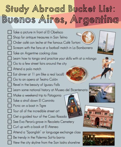 Argentina Bucket List, Buenos Aires Outfit, Argentina Outfit, Argentina Trip, Abroad Study, Diy Travel Accessories, Travel Argentina, Argentina Travel, Travel Checklist