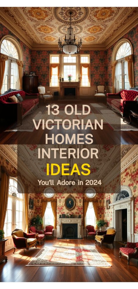 Old Victorian homes interior Victorian House Interiors Vintage, Folk Victorian House Interior, Old Home Interior Design, Vintage Victorian Decor, Victorian Style Home Decor, English Victorian House Interiors, Small Victorian Homes Interior, Victorian Home Decor Modern, Vintage House Interior Victorian