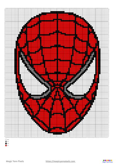 C2c Crochet Blanket Pattern, Spiderman Mask, C2c Crochet Blanket, Crochet Graph, Graph Crochet, Crochet Blanket Pattern, C2c Crochet, Afghan Pattern, Crochet Tapestry