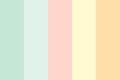 Sorbet Color Palette, Heartstopper Colors, Paste Color Palette, Heartstopper Color Palette, Summer Color Palette Pastel, Summer Pastel Palette, Hope Color Palette, Sorbet Colour Palette, Sherbert Color Palette