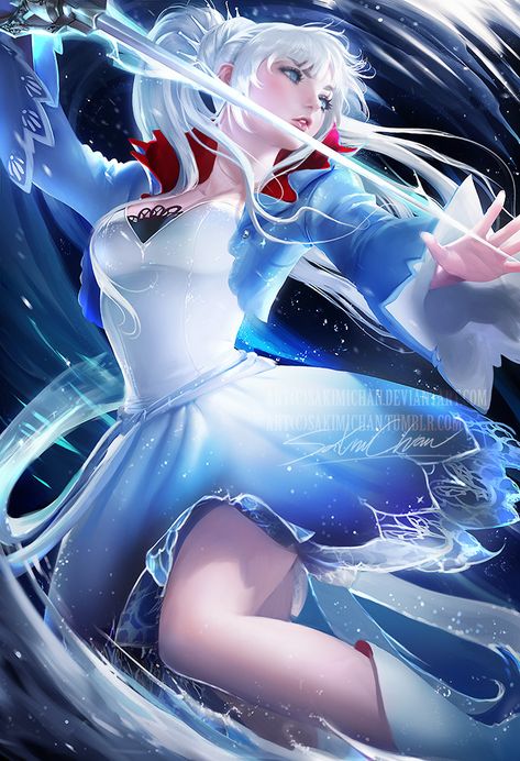 ArtStation - Rwby maincast, sakimi chan Sakimichan Art, Rwby Wallpaper, Rwby Weiss, Team Rwby, Rwby Anime, Face Book, Arte Fantasy, 판타지 아트, Art Series