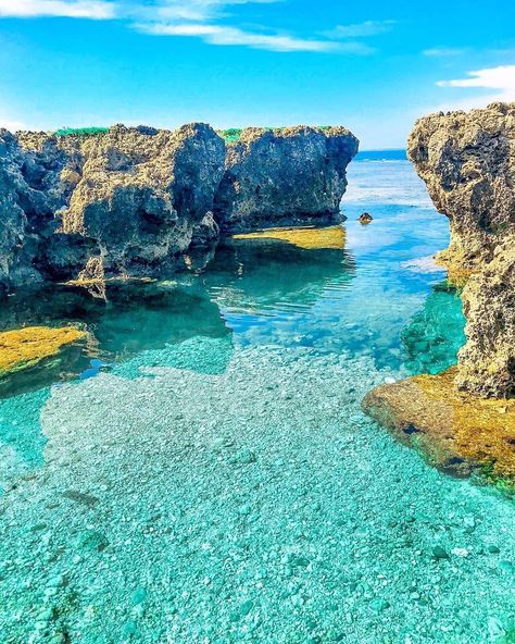 Pangil Rock Formation and sunsets in Currimao, Ilocos Norte from @patriziadacanay and @wynwonders Ilocos Norte Philippines, Philippines Island, Ilocos Norte, Philippines Travel, Room Storage, Rock Formations, Laundry Room, More Fun, Philippines