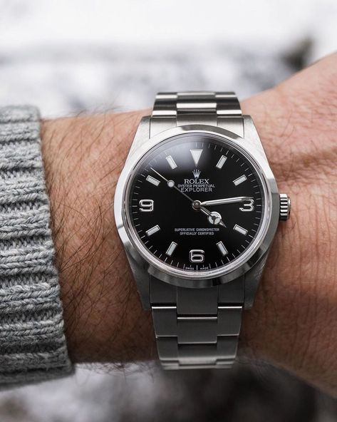 Rolex Explorer 114270, Rolex Explorer 36mm, Mans Clothes, Rolex Explorer Ii, Rolex Explorer, Dream Watches, December 27, Dive Watches, Rolex Datejust