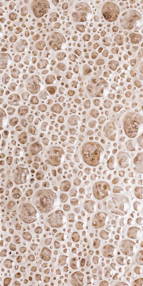 Fermentation Aesthetic, Coffee Texture, Bubbles Texture, Bread Texture, Pancake And Waffle, Bubble Texture, Honeycomb Texture, Bakery Design Interior, Food Texture