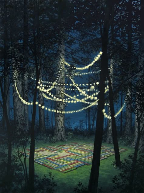 jeremy mangan piece. if I had a dance floor like this I would dance every night until the dawn Dream Scapes, Backyard Party Decorations, T3 Vw, Idol Worship, Artsy Photos, Moon Garden, Night Garden, Tree Houses, Outdoor Lights