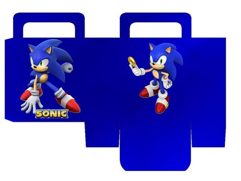 Sonic The Hedgehog Birthday Party, Hedgehog Birthday, Sonic Party, Sonic Birthday, Chip Bags, The Hedgehog, A Box, Sonic The Hedgehog, Sonic