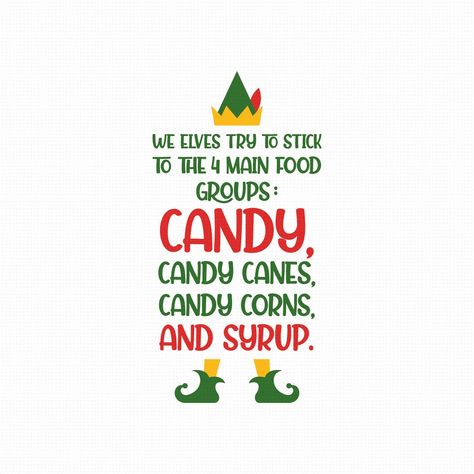 This Clip Art & Image Files item by CozyGraphicShop has 69 favorites from Etsy shoppers. Ships from United States. Listed on 19 Dec, 2023 Elf Movie Night, Elf Food Groups, Buddy The Elf Quotes, Elf Movie Quotes, Cool Laptop Stickers, Christmas Vacation Quotes, Elf Quotes, Holiday Jokes, Main Food