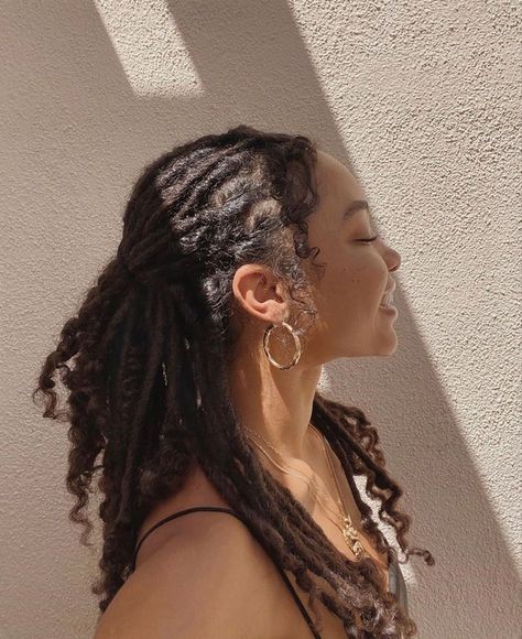 Hair Curling Tutorial, Protective Hairstyles For Natural Hair, Goddess Braids Hairstyles, Protective Hairstyles Braids, Dread Hairstyles, Girls Braids, Locs Hairstyles, Hair Game, Hair Journey