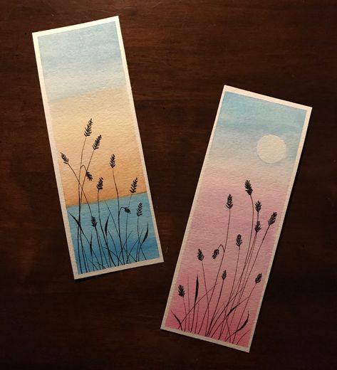 Watercolor Bookmarks Ideas, Bookmarks Ideas, Jellyfish Craft, Handmade Bookmarks Diy, Bookmarks Diy, Learn Watercolor Painting, Watercolor Beginner, Creative Bookmarks, Learn Watercolor