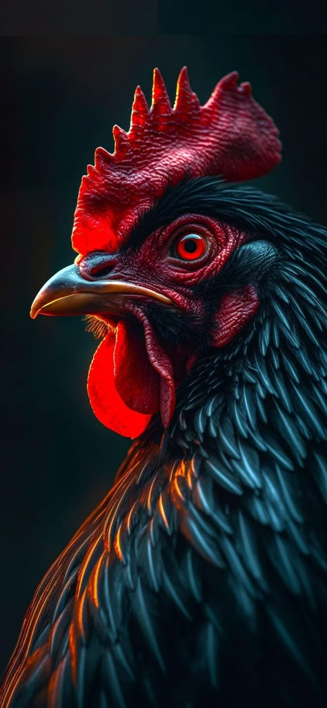 Rooster Images, Animal Pictures For Kids, Cartoon Rooster, Birds Photography Nature, Fancy Chickens, Rooster Painting, Chicken Painting, Birds Photography, Wild Animals Pictures