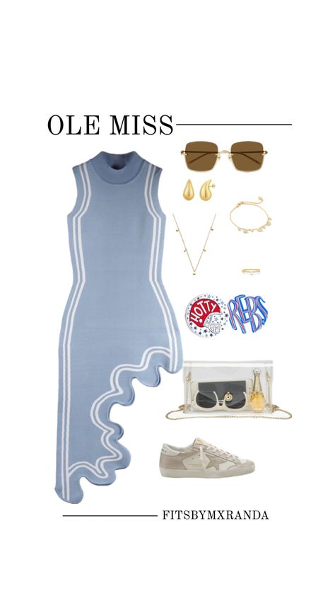 OLE MISS GAMEDAY OUTFIT | Shop the look #outfitinspo #gameday #gamedayfit #gamedayoutfit #outfit #olemiss Ole Miss Gameday, Auburn Gameday Outfit, College Gameday Outfits, Hotty Toddy, College Fits, Game Day Outfit, Outfit Shop, Concert Fits, Ole Miss