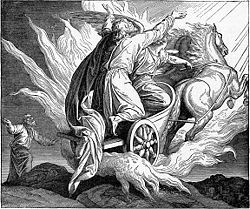 Elijah and the chariot of fire Chariot Of Fire, Book Of Malachi, Happy Name Day, The Twelve Apostles, Chariots Of Fire, 2 Kings, Church Icon, Bible Readings, Chill Zone