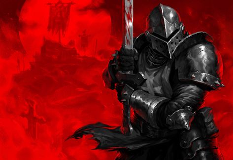 Darkest Dungeon Art, Dungeon Art, Knight Drawing, Knight Tattoo, Darkest Dungeon, Knight Art, D&d Dungeons And Dragons, Fantasy Male, Character Wallpaper