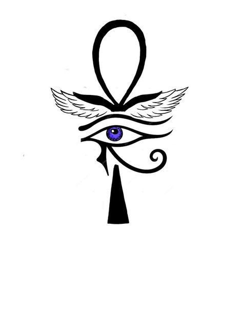 4:44 Tattoo Ideas, Small Egyptian Tattoo For Women, Tattoos Egypt, Eygptain Tattoos, Ankh Tattoo Design, Egyptian Eye Tattoos, Ankh Tattoo, Horus Tattoo, Eye Tattoos