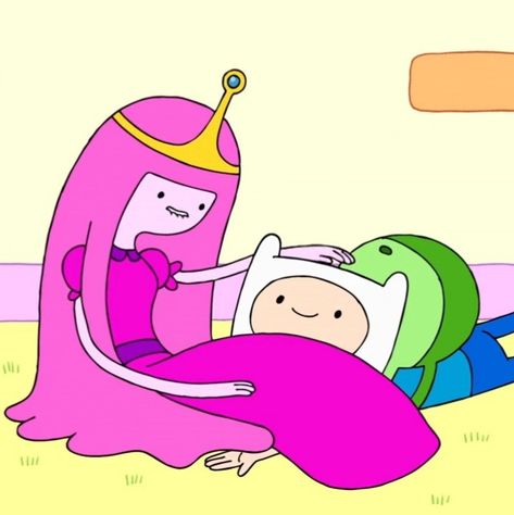 :D Finn And Princess Bubblegum Matching Pfp, Finn And Princess Bubblegum Costume, Finn And Bubblegum, Princess Bubblegum And Finn, Iconic Cartoon Couples, Princess Bubblegum Costumes, Finn And Princess Bubblegum, Finn Mertens, Adventure Time Princesses