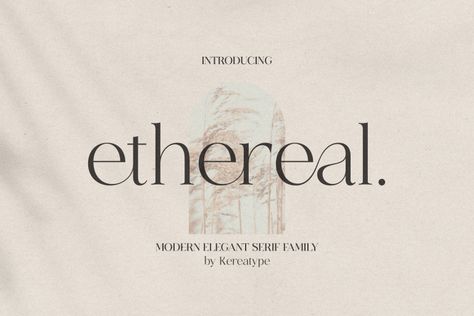 Introducing the new ‘Ethereal’ Serif Family font with various weights. It is a fashionable, modern, and elegant serif font with some sexy stylish extras. This is perfect for branding and logo design. You will get classy, elegant, and certainly unique logos with this font. You can free download Ethereal font for personal use or buy […] The post Ethereal Font appeared first on FreeFontDL. Ethereal Font, Elegant Fonts Free, Unique Logos, Business Fonts, Minimalist Font, Elegant Serif Fonts, Family Font, Sans Serif Typeface, Aesthetic Fonts