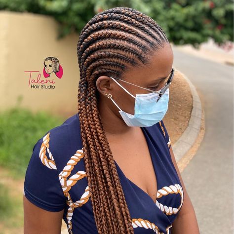 Backward Cornrows Braids, Line Braids, 6 Cornrows, African Hair Style, Cornrows Natural, Black Natural Hair Care, Protective Style Braids, Cornrow Styles, Cornrows Natural Hair