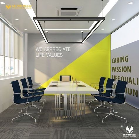 Advertising Office Design Interiors, Office Mural Design Work Spaces, Corporate Office Wall Graphics, Office Wall Paints, Business Office Interior Design, Industrial Living Room Design, Office Wall Graphics, Office Graphics, Meeting Room Design