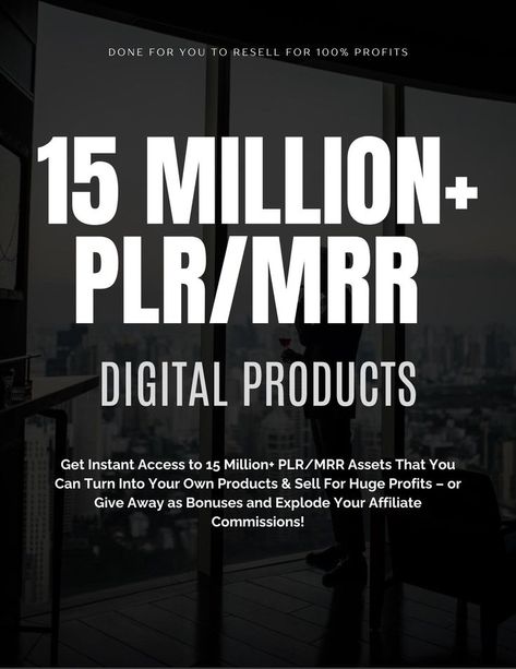 "Imagine having access to an enormous library of digital products—15 million to be exact—where you can not only use and customize these resources for your own needs but also resell them for profit. Welcome to the world of PLR (Private Label Rights) and MRR (Master Resell Rights) digital products! These are pre-made, high-quality materials such as eBooks, software, and courses that you can brand as your own or sell to others, giving you a powerful advantage in the digital marketplace. Make Passive Income, Welcome To The World, Private Label, Digital Products, Passive Income, Money Online, Music Book, Digital Marketing, Turn Ons