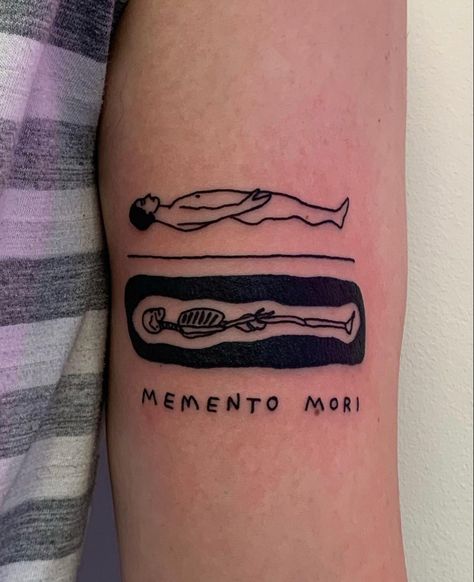 Momento Mori Tattoo, Basquiat Tattoo, Mori Tattoo, Mac Miller Tattoos, Memento Mori Tattoo, Aesthetic Tattoo Ideas, 30 Tattoo, 15 Aesthetic, Tattoos Traditional