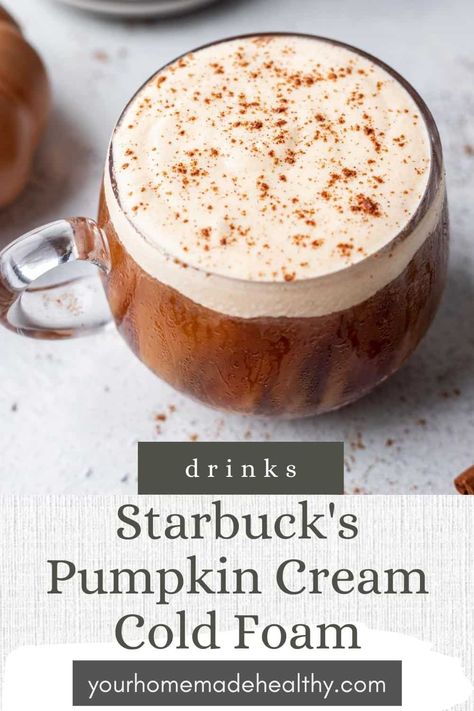 Diy Pumpkin Spice Cold Foam, Pumpkin Sweet Cream Cold Foam, Pumpkin Spice Simple Syrup, Freezing Pumpkin, Pumpkin Cream Cold Foam, Pumpkin Pie Syrup, Cream Cold Foam, Diy Pumpkin Spice, Specialty Drinks