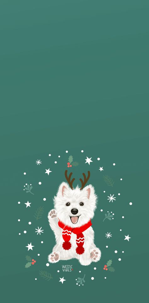 Cute Christmas Animal Wallpaper, Dogs And Christmas, Christmas Dogs Wallpapers, Christmas Dog Background, Christmas Dog Wallpaper Iphone, Christmas Dog Aesthetic, Christmas Wallpaper Dog, Dog Christmas Wallpaper, Christmas Cats Wallpaper