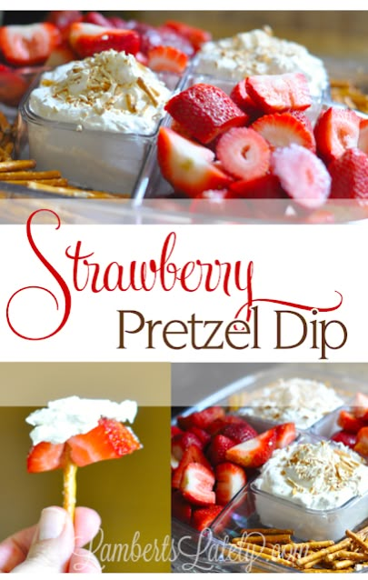 Strawberry Pretzel Dip takes the popular salad recipe and turns it into a fun party snack! Pretzel Dip Recipes, Pretzel Jello, Sweet Dip, Instant Pot Freezer Meals, Instant Pot Freezer, Dips Party, Strawberry Pretzel Salad, Pretzel Salad, Strawberry Pretzel