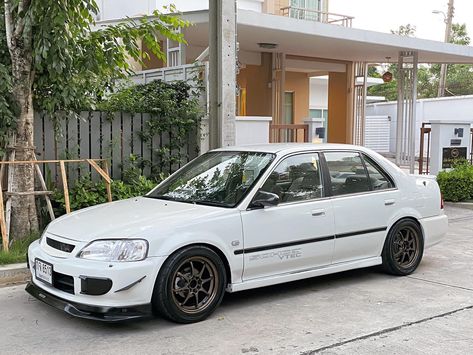 Honda City Type 2 Modified, Honda Sx8, Civic Ferio, 1999 Honda Civic, Honda Civic Car, Civic Ek, Civic Car, Honda Civic Sedan, Japan Car