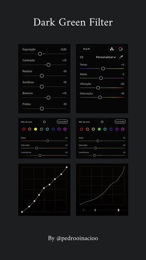 Dark Green Filter | Tutoriais de fotografia, Dicas de fotos, Lightroom . #Lightroom_Tutorial_Photo_Editing_Cinematic #Joker_Lightroom_Preset #Light_Room_Editing_Filter_Dark #Dark_Edit_Lightroom Light Room Editing Filter Dark, Lightroom Tutorial Photo Editing Cinematic, Dark Edit Lightroom, Cinematic Lightroom Presets Free, Cinematic Editing Lightroom, Lightroom Filters Dark, Lightroom Night Edit, Light Room Editing Filter, Light Room Editing