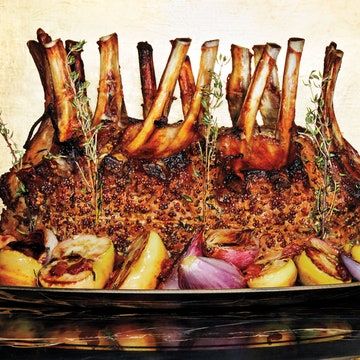 Crown Pork Roast, Crown Roast Of Pork, Crown Roast, Rack Of Pork, Shallot Recipes, Pork Shoulder, Roast Recipes, Meat Cuts, Pork Roast