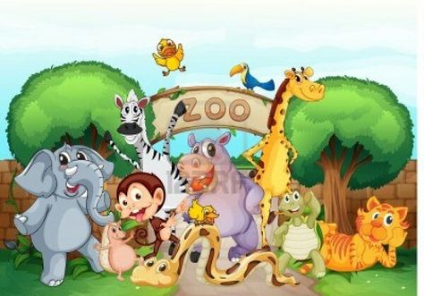 :) Zoo Wallpaper, Cartoon Zoo Animals, Animal Icon, Free Art Prints, The Zoo, Small Art, Animal Wallpaper, Free Prints, Puzzles For Kids