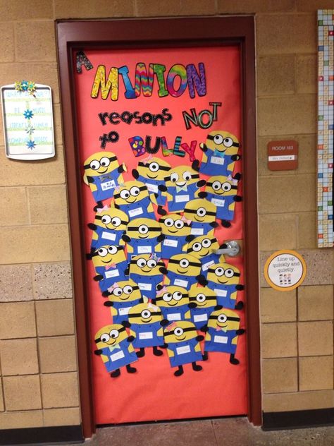 Red Ribbon Week door decor! Red Ribbon Week Door, Door Decorating Ideas, Minion Theme, World History Lessons, Door Decorating Contest, Red Ribbon Week, Teacher Doors, Door Decorating, 3rd Grade Classroom